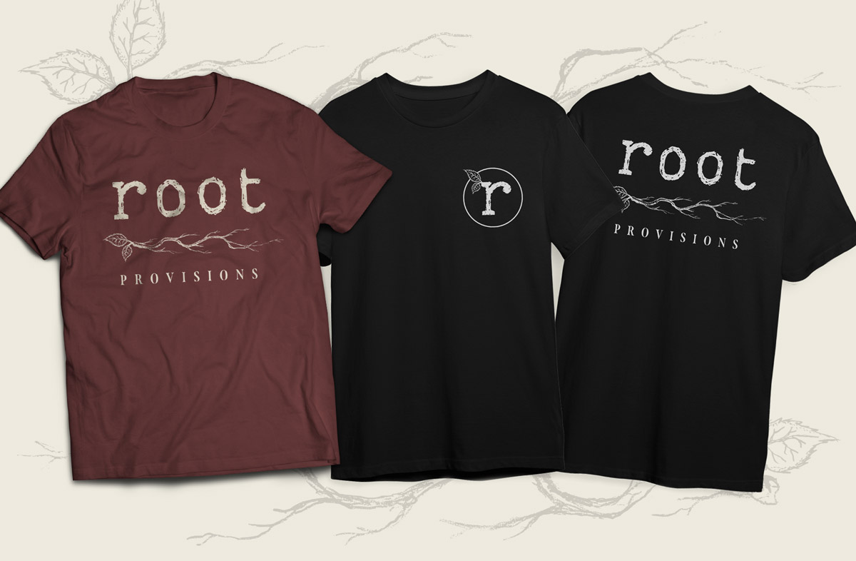 Root Provisions T-Shirt Mockup